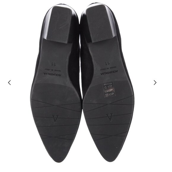 👢🔥Aquatalia Black Suede Ankle Chelsea Boots - Picture 6 of 12
